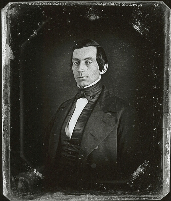 First known photo of Abe Lincoln.