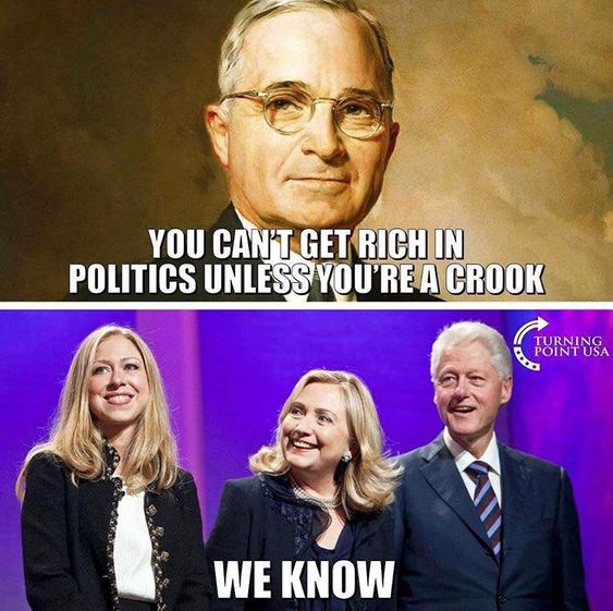 harry s truman - You Can'T Get Rich In Politics Unless You'Re A Crook Turninga Point Usa We Know