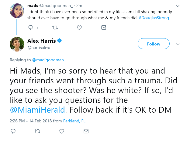 peak trans - mads .2m i dont think i have ever been so petrified in my life...I am still shaking, nobody should ever have to go through what me & my friends did. 21 22 Alex Harris Hi Mads, I'm so sorry to hear that you and your friends went through such a