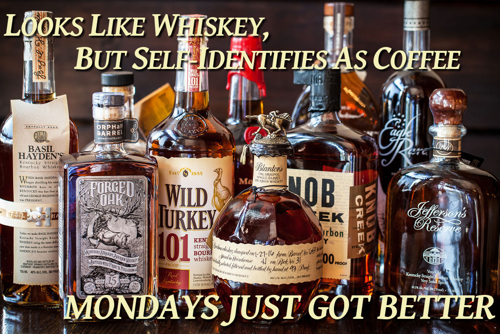 bourbon made - Looks Whiskey, But SelfIdentifies As Coffee zoal Thb Orphan Barrel Why Bustling le Com Basil Hayden'S Kentucky Straig Bourbon whiske Blantons ste 1855 The Original Single Larrel Boxhon Whiskey I Then Raxil Hayden Vv dhe Bourbon bere in 17 K