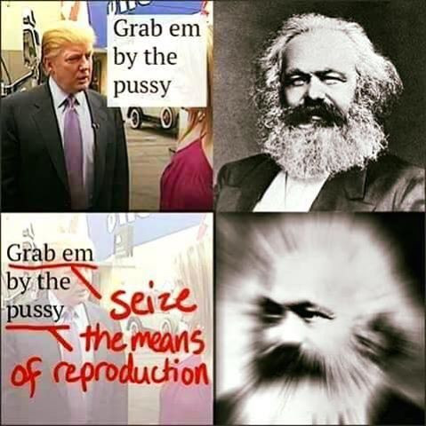 shitposting at its finest - Grab em by the pussy 00 Grab em by the pussy seize the means of reproduction