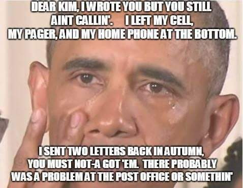 photo caption - Dear Kim, I Wrote You But You Still Aint Calun. Left My Cell My Pager. And My Home Phone At The Bottom Isentitwo Letters Back In Autumnl You Must NotA Got Eml There Prorably Was A Problem At The Post Office Or Somethin