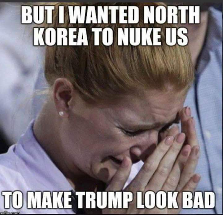 but i wanted north korea to nuke us to make trump look bad meme - But I Wanted North Korea To Nuke Us To Make Trump Look Bad