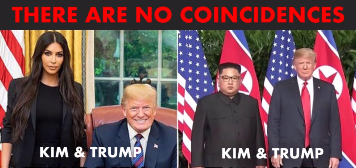 trump and kim memes - There Are No Coincidences Kim & Trump Kim & Trump