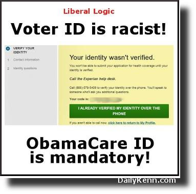 document - Liberal Logic Voter Id is racist! Very Your Your identity wasn't verified. You more to your application for at over your tyveri Call the Experian help desk Call 0 705400 overfy your identity avere phone. You Someone who'yours qui Your I Already