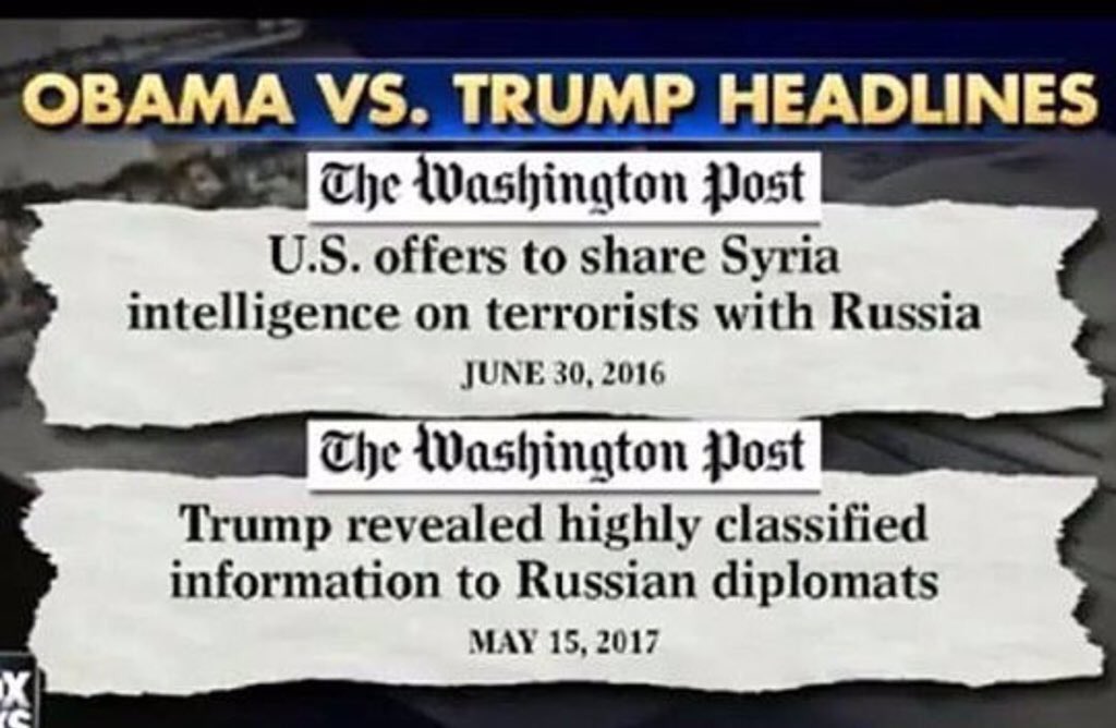obama vs trump headlines - Obama Vs. Trump Headlines The Washington Post U.S. offers to Syria intelligence on terrorists with Russia The Washington Post Trump revealed highly classified information to Russian diplomats