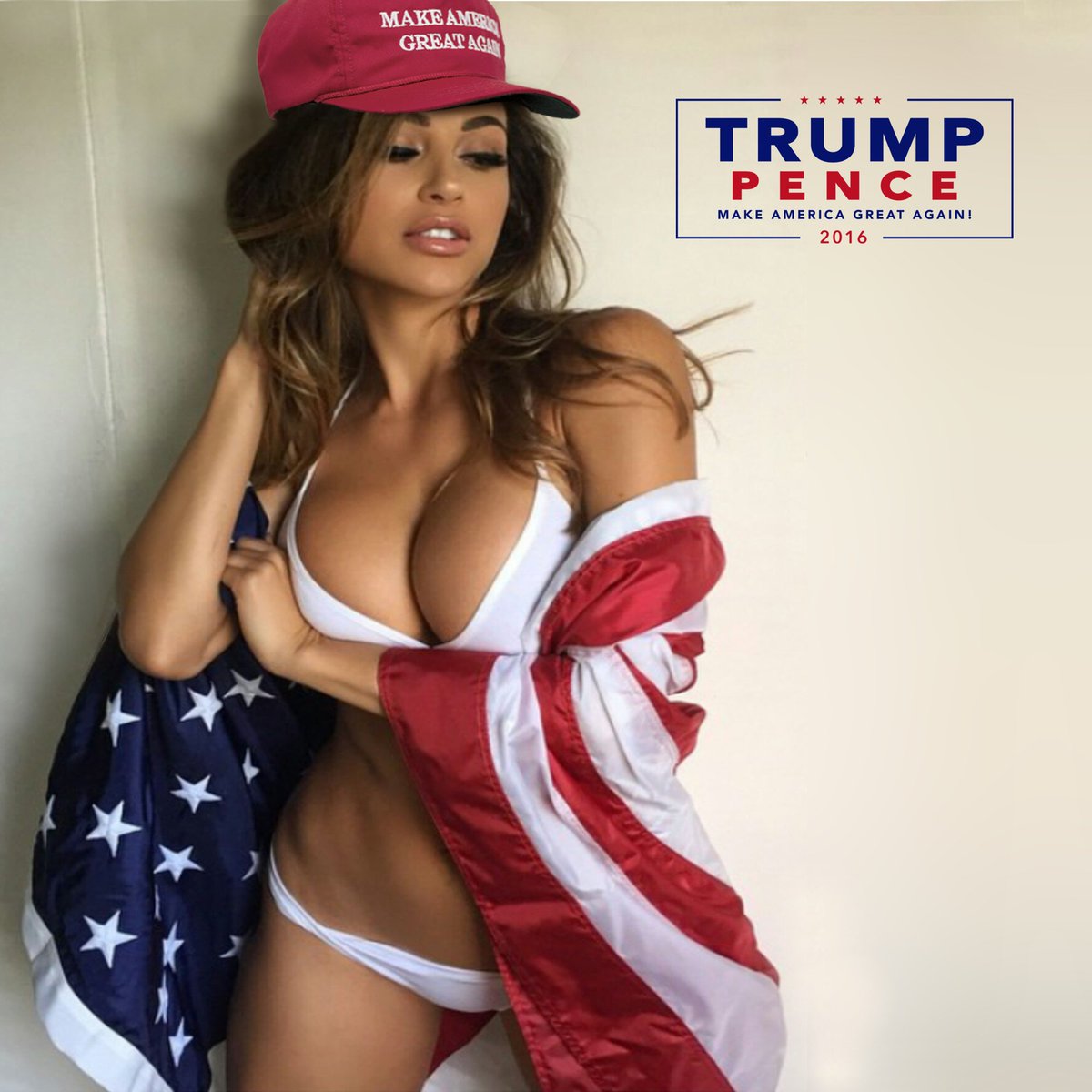 maga bikinis - Make Amb Great Agan Trump Pence Make America Great Again! 2016