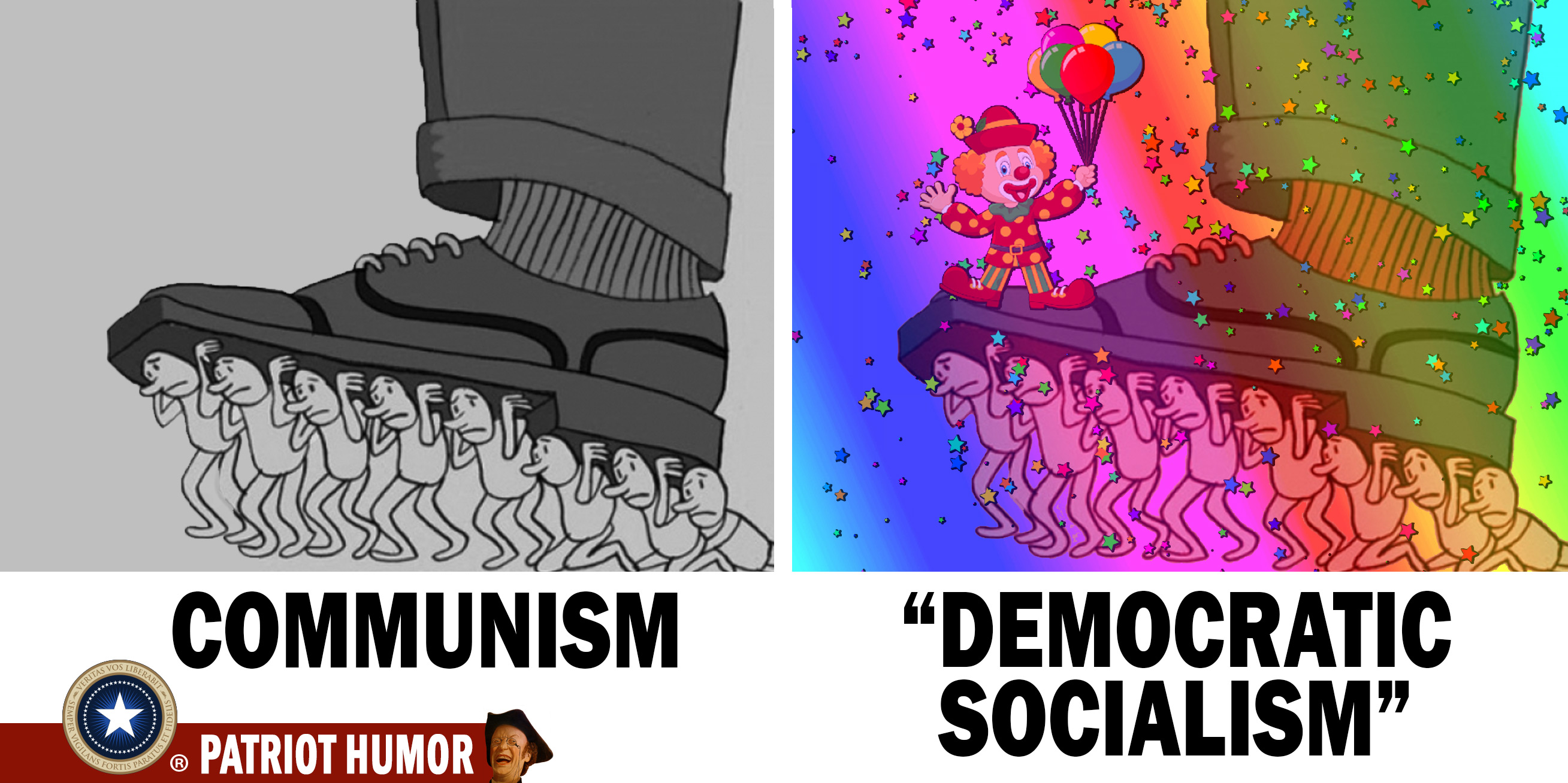 socialism vs communism - Communism Democratic Socialism Patriot Humor