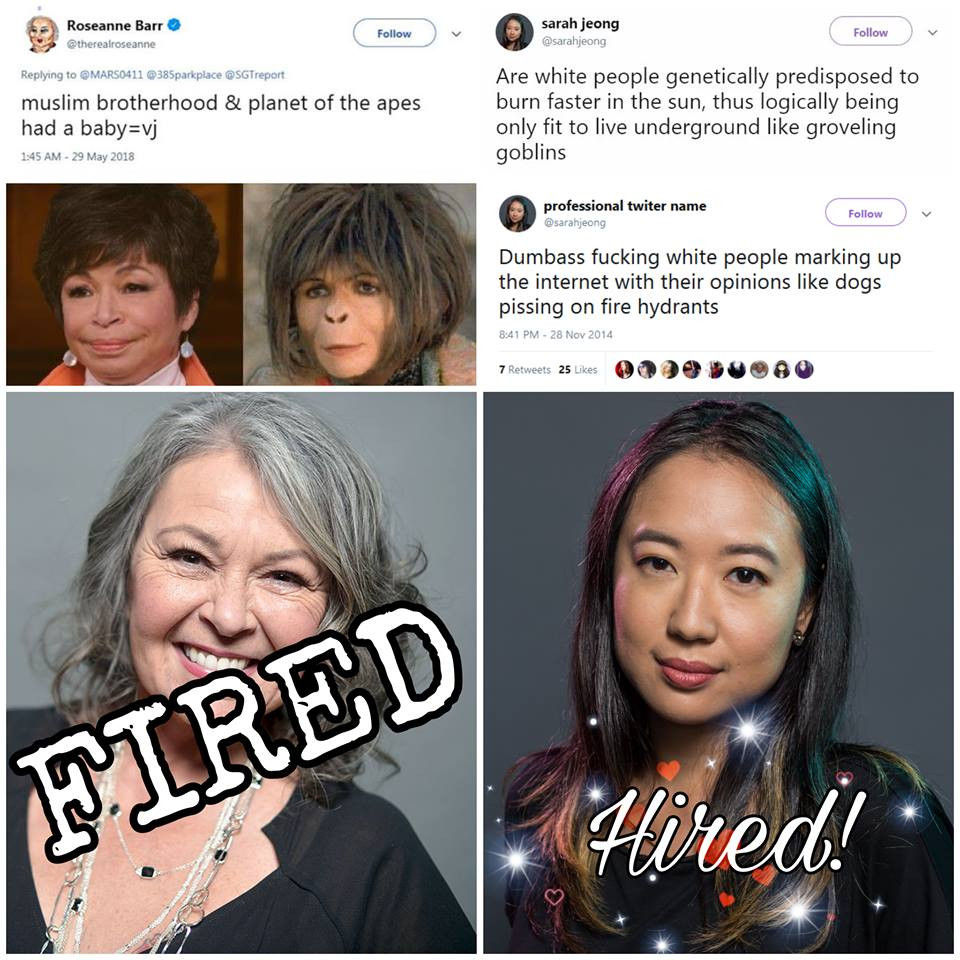 white people going extinct - Roseanne Barr sarah jeong muslim brotherhood & planet of the apes had a babyvj Are white people genetically predisposed to burn faster in the sun, thus logically being only fit to live underground groveling goblins professiona