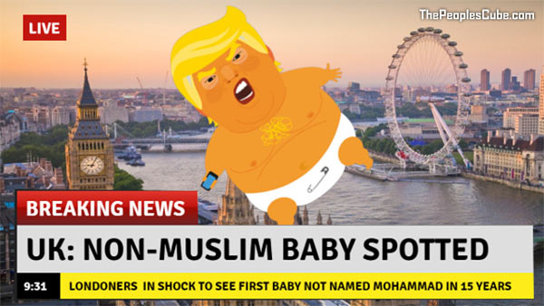 memes - london eye - ThePeoplesCube.com Live Breaking News Uk NonMuslim Baby Spotted Londoners In Shock To See First Baby Not Named Mohammad In 15 Years