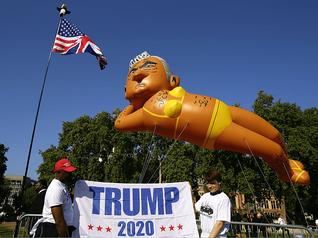 sadiq khan balloon - 19 Trump 2020