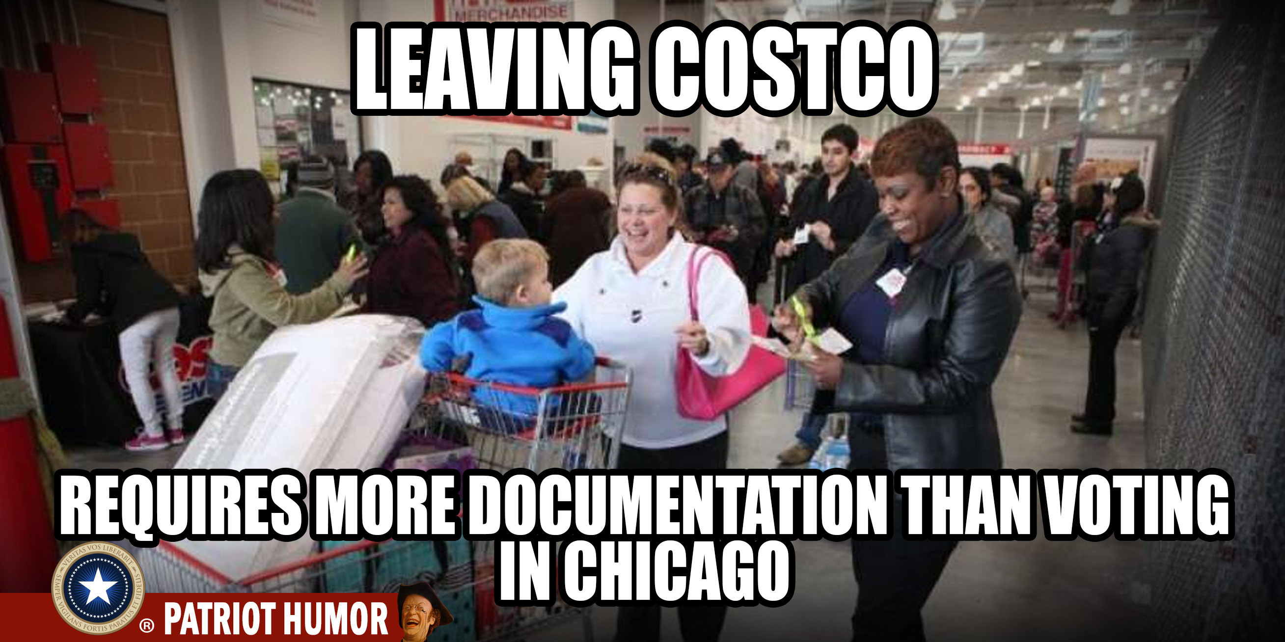 success kid meme - Leaving Costco Requires More Documentation Than Voting T In Chicago Patriot Humor