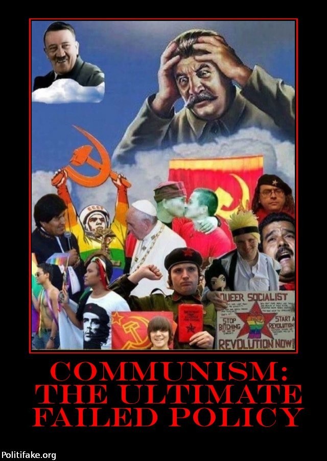 stalin horrified - Nuser Socialist Stop Bitching Start Revolution Revolution Now Communism The Ultimate Failed Policy Politifake.org