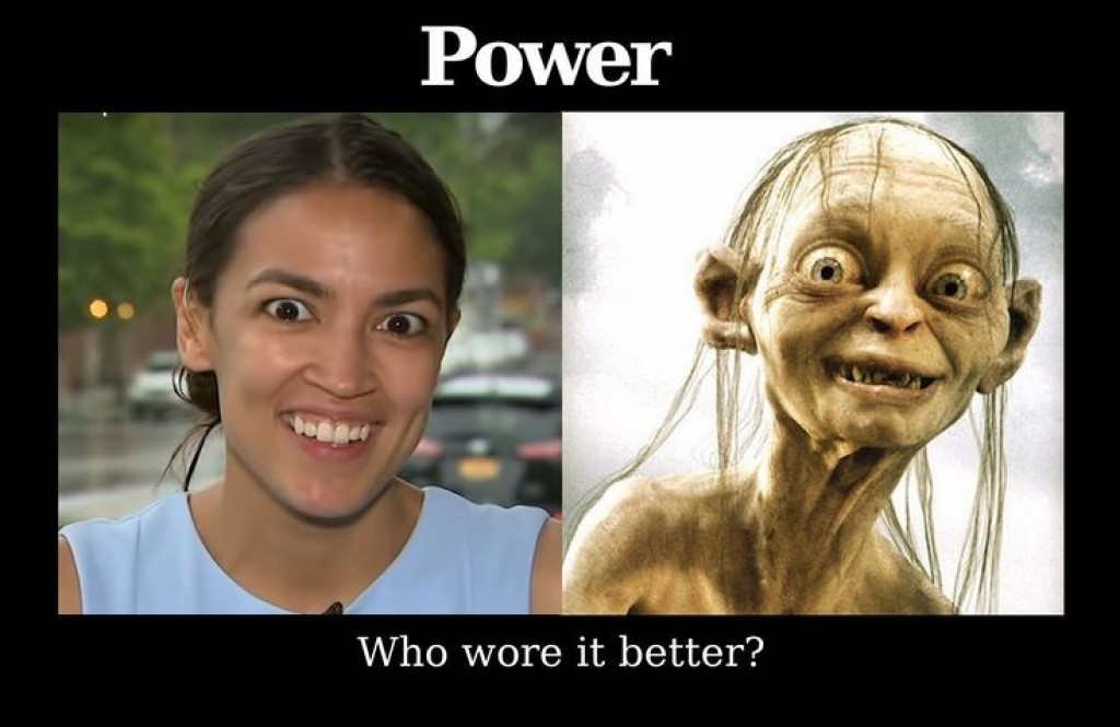 aoc crazy eyes - Power Who wore it better?