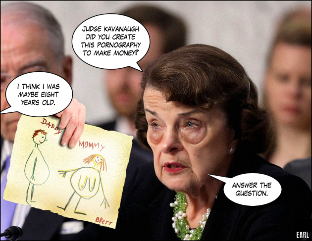 dianne feinstein brett kavanaugh - Judge Kavanaugh Did You Create This Pornography To Make Money? I Think I Was Maybe Eight Years Old. Daddy Mommy Answer The Question. Brett Earl