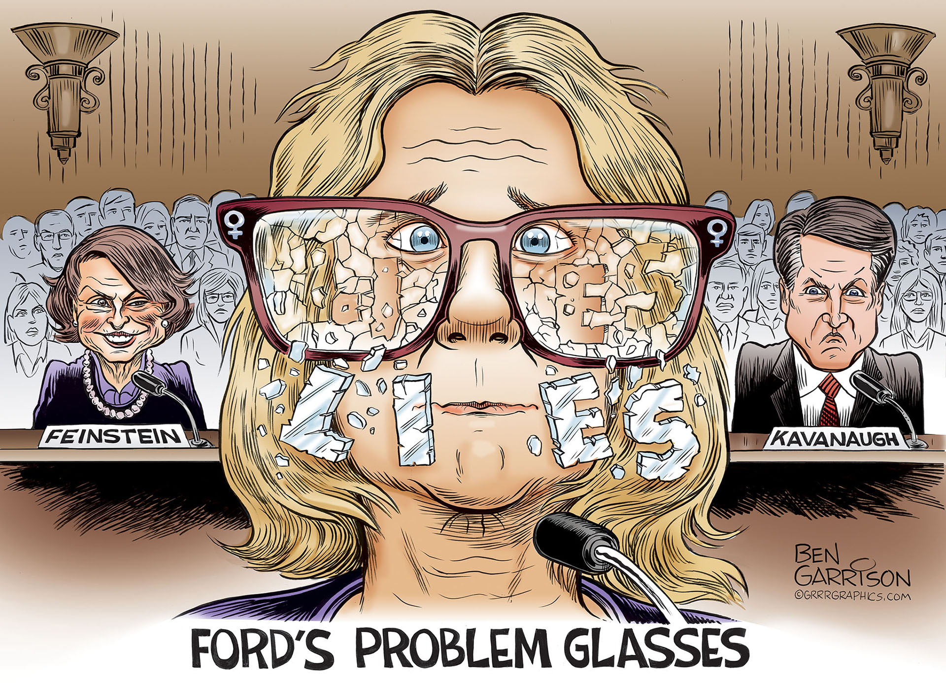ben garrison ford - Tra ske Feinstein Kavanaugh Ben Garrison Grrrgraphes.Com Ford'S Problem Glasses