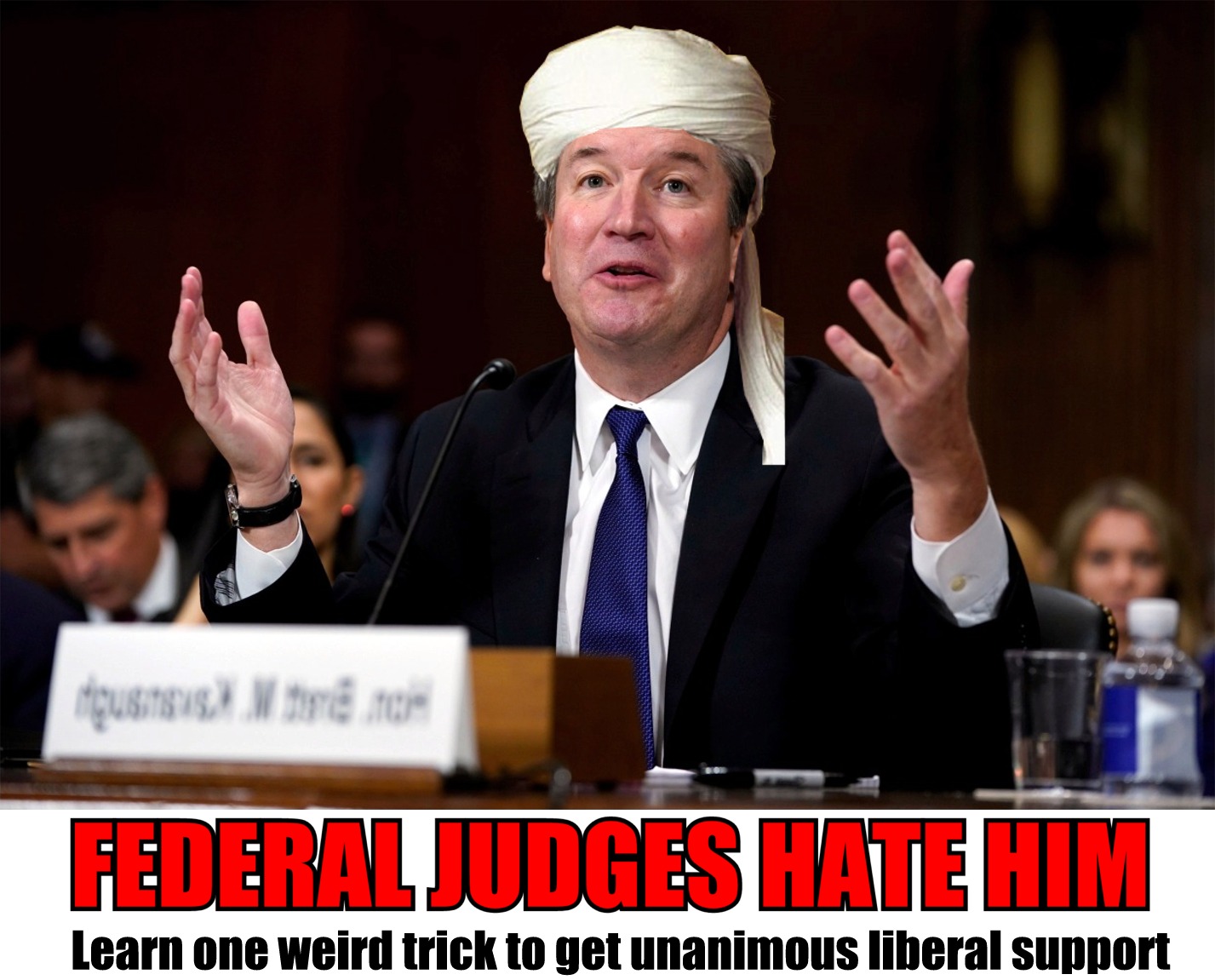 public speaking - ngustsusXM tere non Federal Judges Hate Him Learn one weird trick to get unanimous liberal support