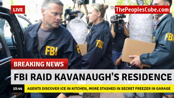 vehicle - Live ThePeoplesCube.com Fri Breaking News Fbi Raid Kavanaugh'S Residence Agents Discover Ice In Kitchen, More Stashed In Secret Freezer In Garage