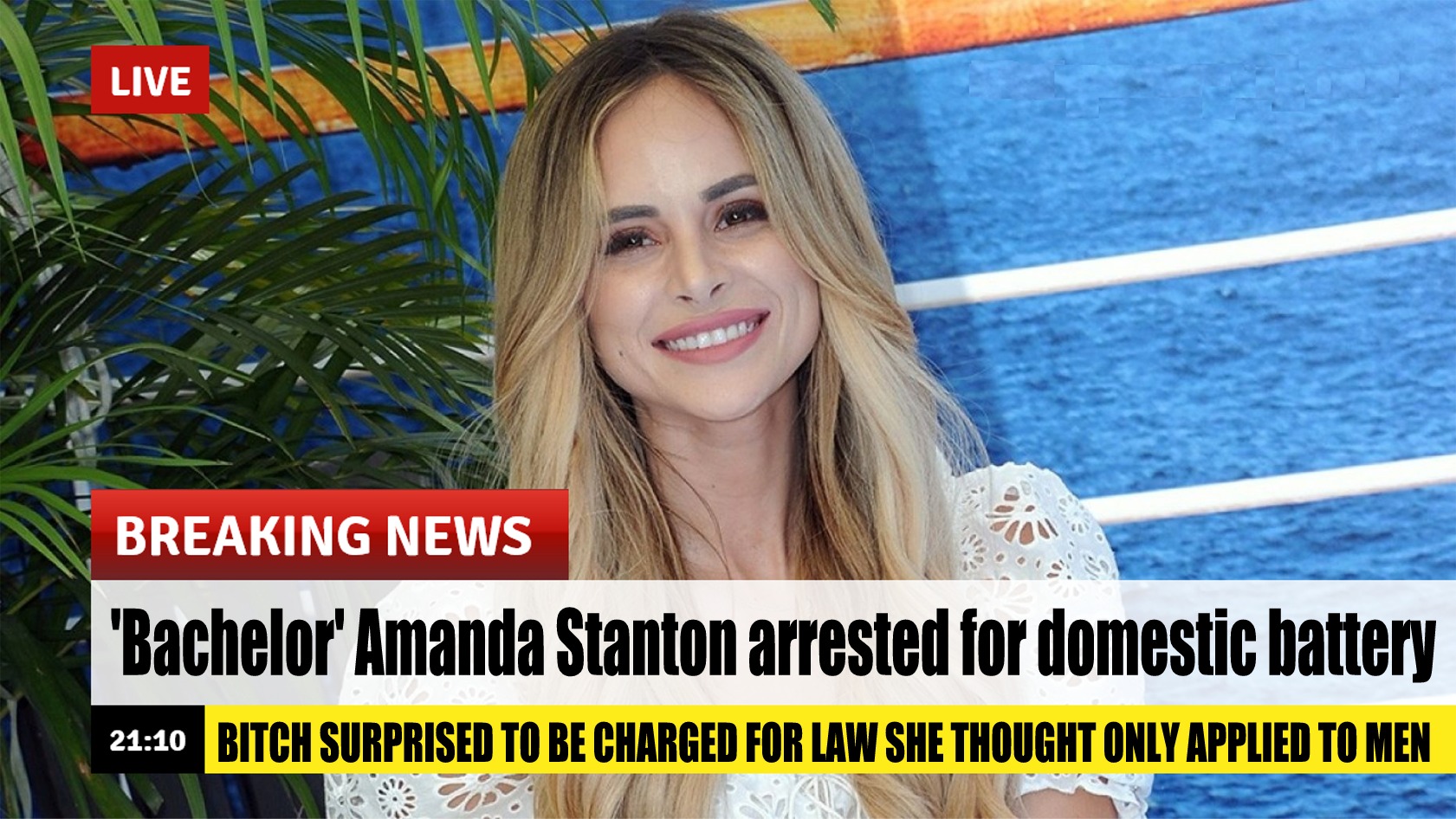 amanda stanton bachelor - Live Breaking News 'Bachelor'Amanda Stanton arrested for domestic battery Bitch Surprised To Be Charged For Law She Thought Only Applied To Men