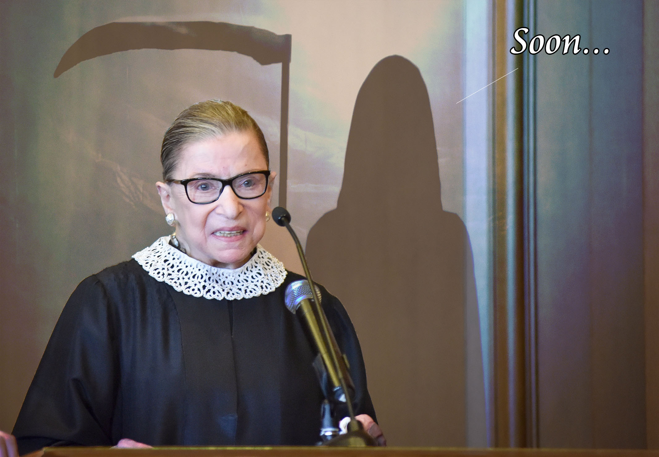 now ruth bader ginsburg dead - Soon...