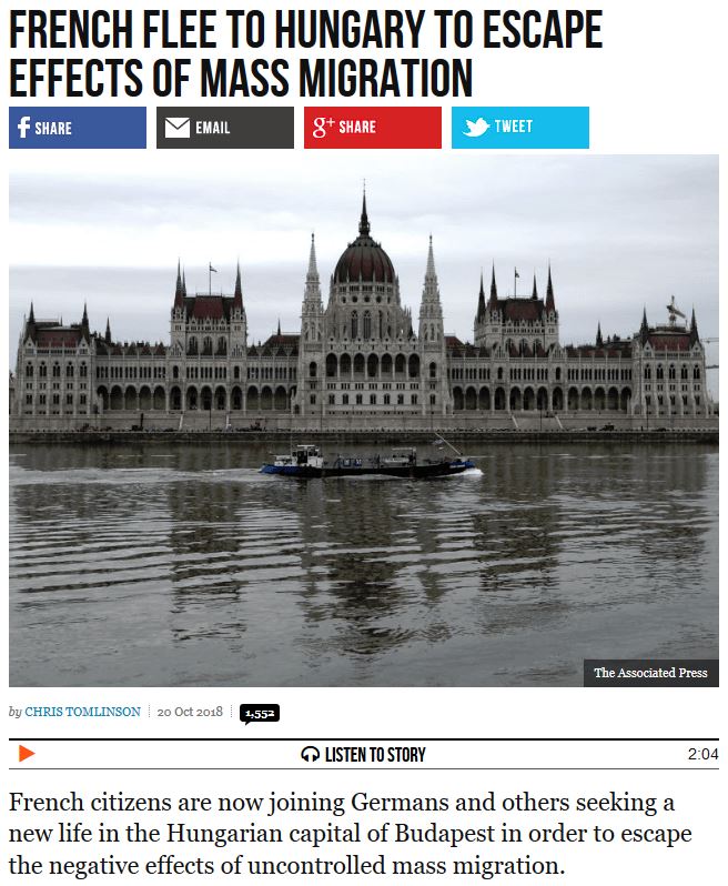 hungarian parliament building - French Flee To Hungary To Escape Effects Of Mass Migration Email f 8 Tweet Il film I Ditt The Associated Press by Chris Tomlinson | 1,552 Listen To Story French citizens are now joining Germans and others seeking a new life
