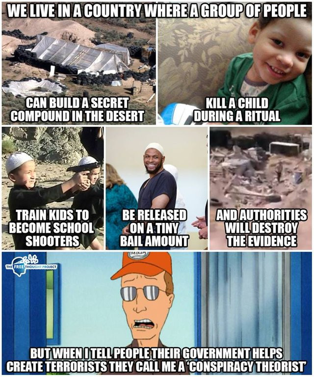 memes - your kids hide your wife - We Live In A Country Where A Group Of People Can Build A Secret Compound In The Desert Kill A Child During A Ritual We Train Kids To Become School Shooters Be Released On A Tiny Bail Amount And Authorities Will Destroy T