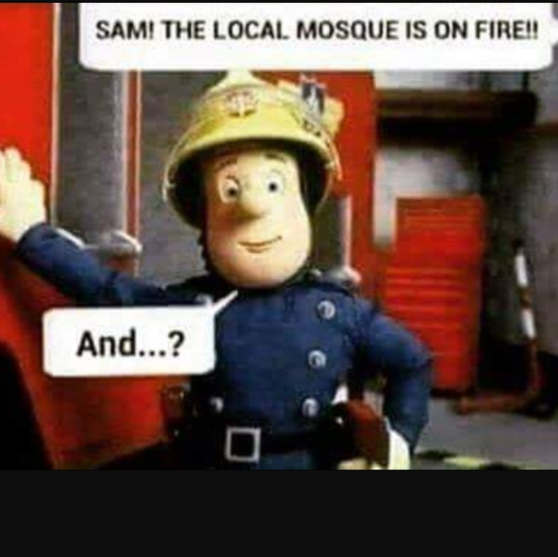 memes - old fireman sam - Sami The Local Mosque Is On Fire!! And...?