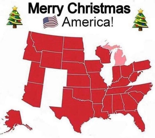 memes - us crime rate by state - Merry Christmas America!