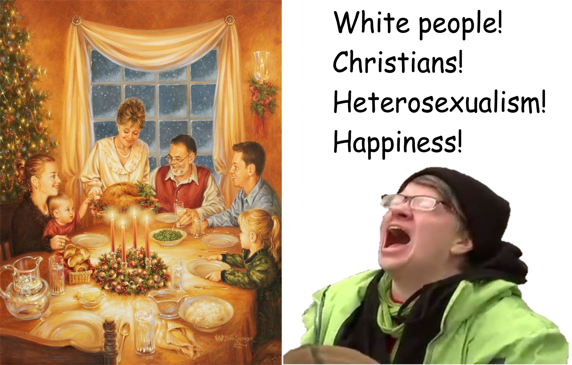 memes - red cross war memorial children's hospital - White people! Christians! Heterosexualism! Happiness!