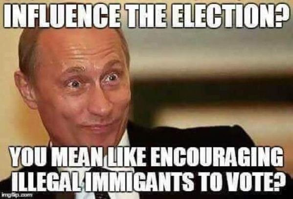 memes - liberals russia meme - Influence The Election You Mean Encouraging Illegal Immigants To Vote? imgp.com