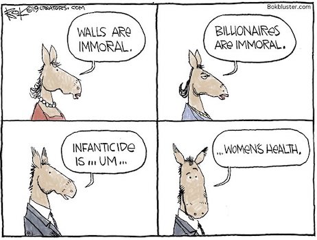 memes - infanticide cartoons - O 09 Csators.Com Bokbluster.com Walls Are Immoral Billionaires Are Immoral. Infanticide Is Um... ... Women'S Health,