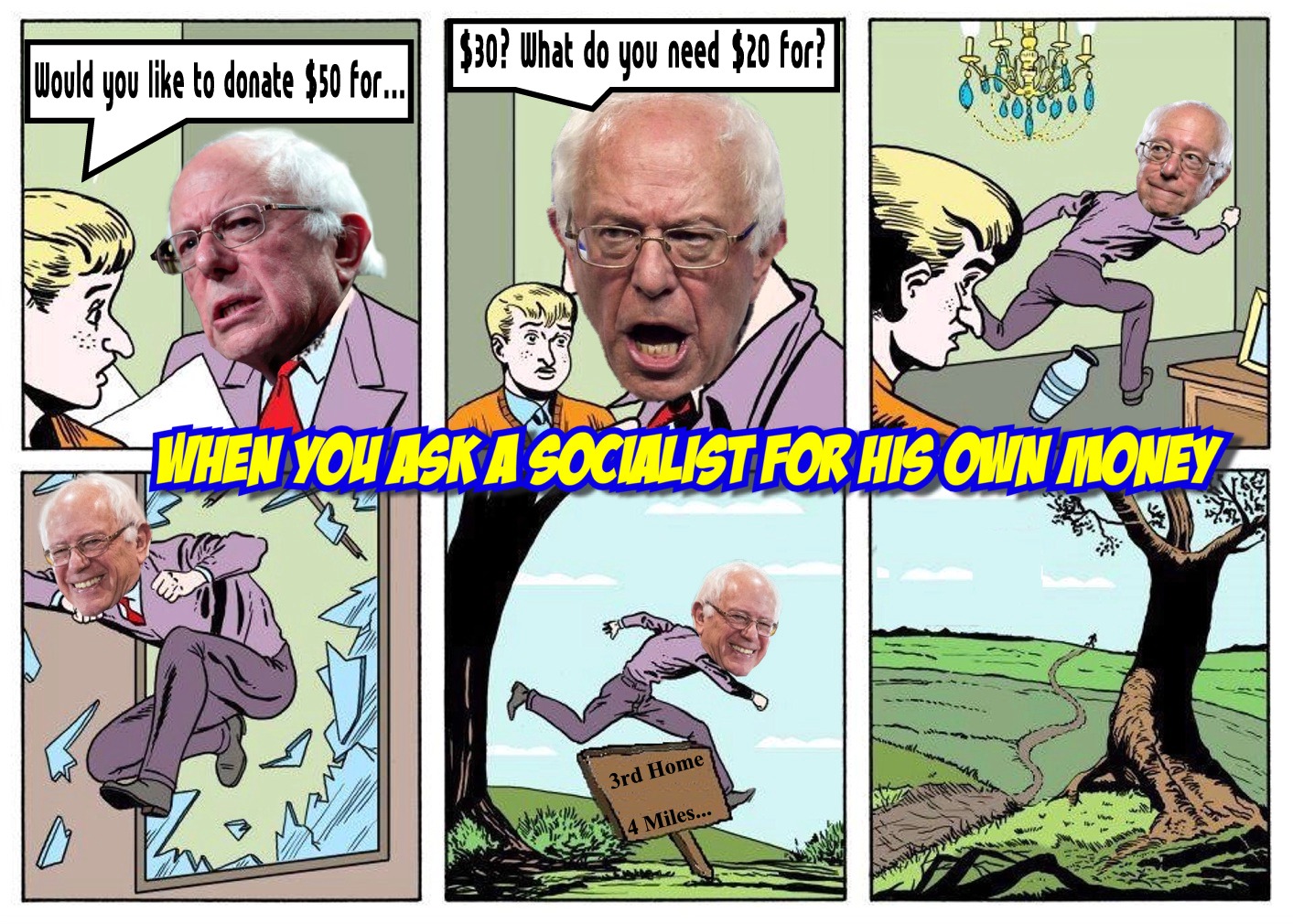 memes - dad can i borrow 50 dollars meme - $30? What do you need $20 for? Would you to donate $50 for... When You Iska Socialist For His Own Money 3rd Home 4 Miles...