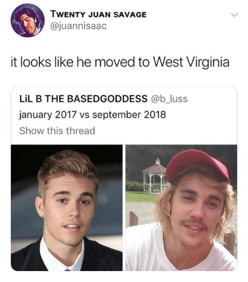 memes - virginia memes - Twenty Juan Savage it looks he moved to West Virginia Lil B The Basedgoddess vs Show this thread