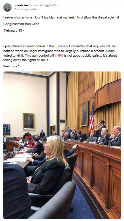 memes -  interior design - Politics ctwatcher 5 hours ago edited I never shot anyone. Don't lay blame at my feet. And allow this illegal activity! Congressman Ben Cline February 13 I just offered an amendment in the Judiciary Committee that requires Ice b