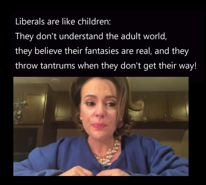 alyssa milano crying - Liberals are children They don't understand the adult world, they believe their fantasies are real, and they throw tantrums when they don't get their way!