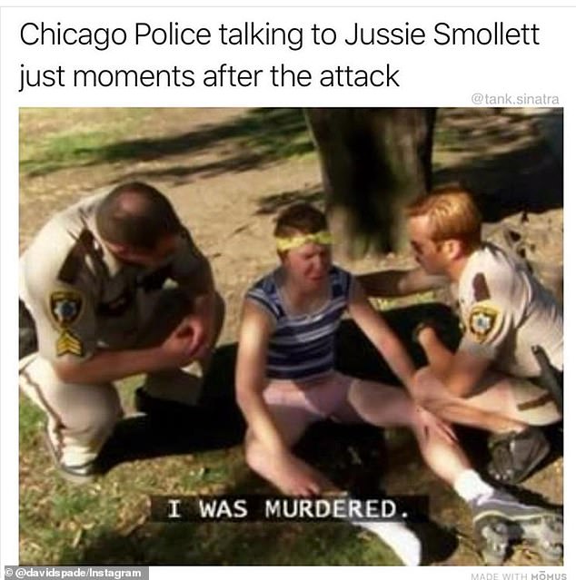 terry reno 911 i was murdered - Chicago Police talking to Jussie Smollett just moments after the attack .sinatra I Was Murdered padeInstagram Made With Mmus