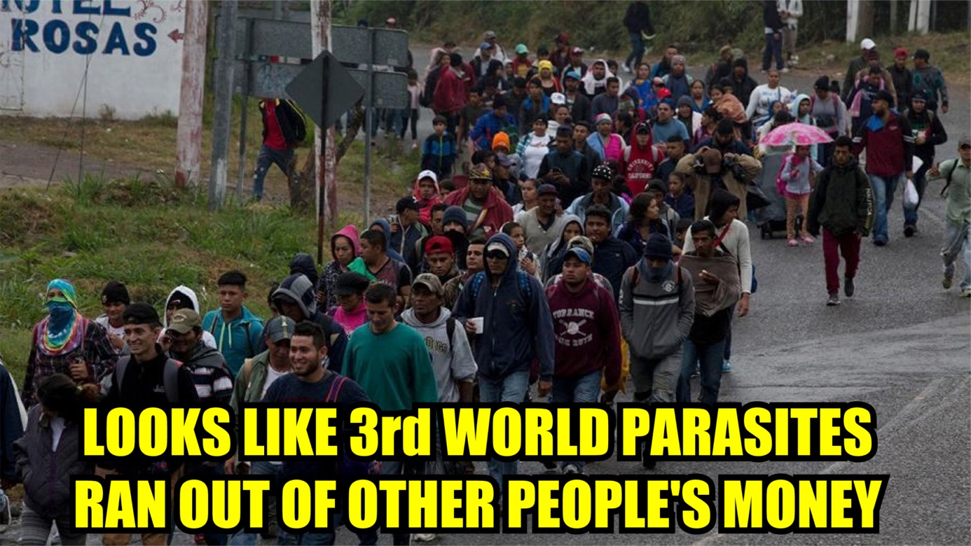 border crisis - Rosas Looks 3rd World Parasites Ran Out Of Other People'S Money