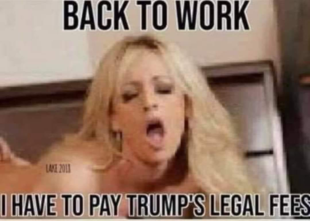 blond - Back To Work Lai 2011 I Have To Pay Trump'S Legal Fees