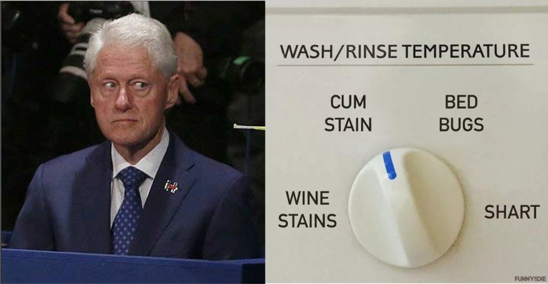 bill clinton face debate - WashRinse Temperature Cum Stain Bed Bugs Wine Stains Shart Funnysdie