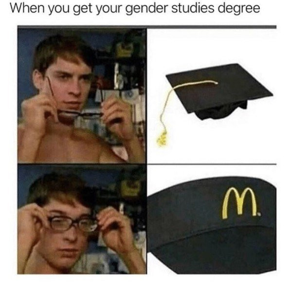 gender studies degree - When you get your gender studies degree M.