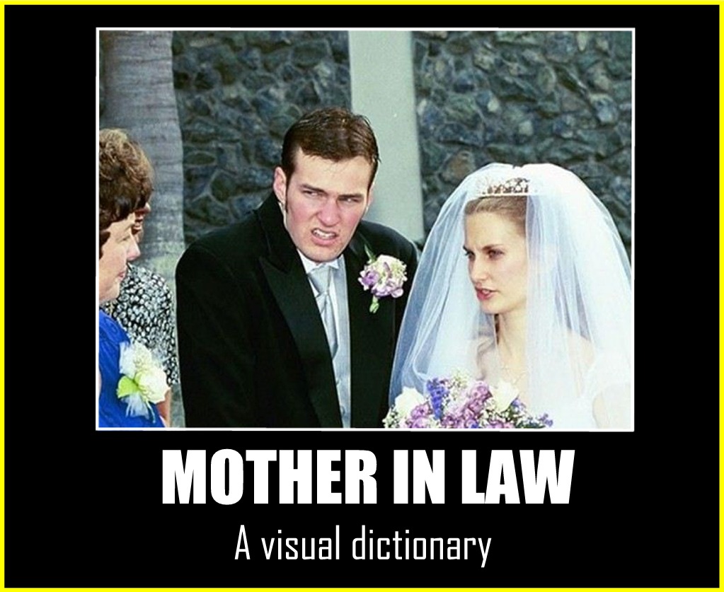 bad wedding photographer - Mother In Law A visual dictionary