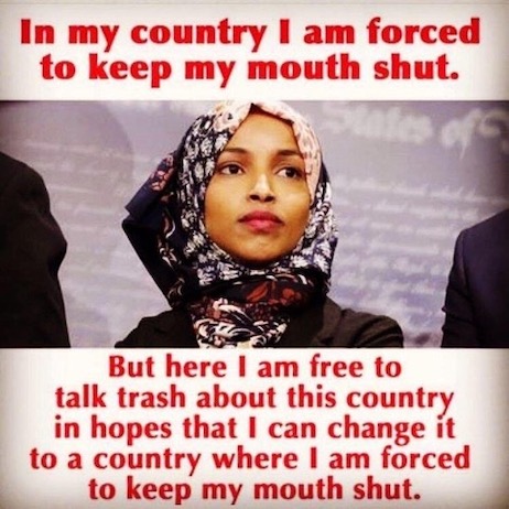 photo caption - In my country I am forced to keep my mouth shut. But here I am free to talk trash about this country in hopes that I can change it to a country where I am forced to keep my mouth shut.