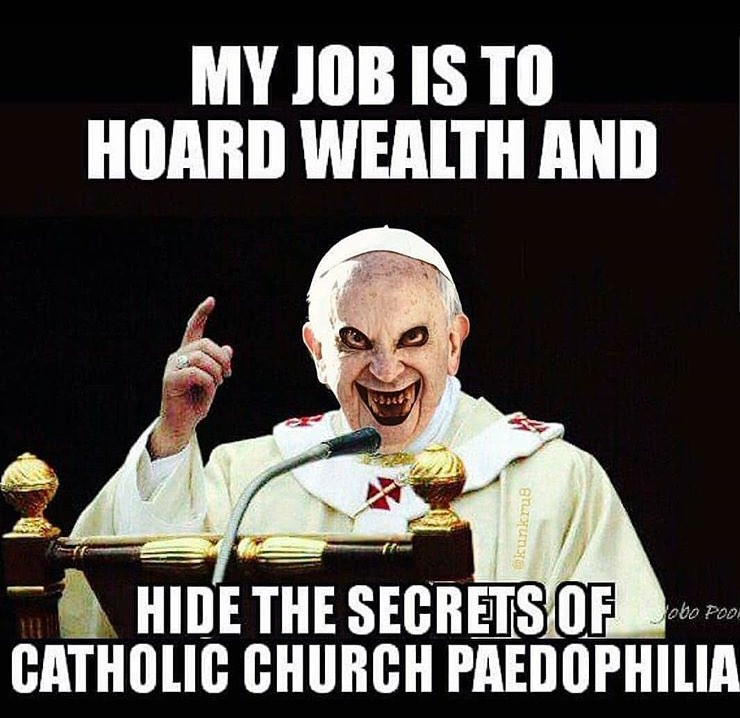 photo caption - My Job Is To Hoard Wealth And Okunkrus Hide The Secrets Of Obo Poom Catholic Church Paedophilia