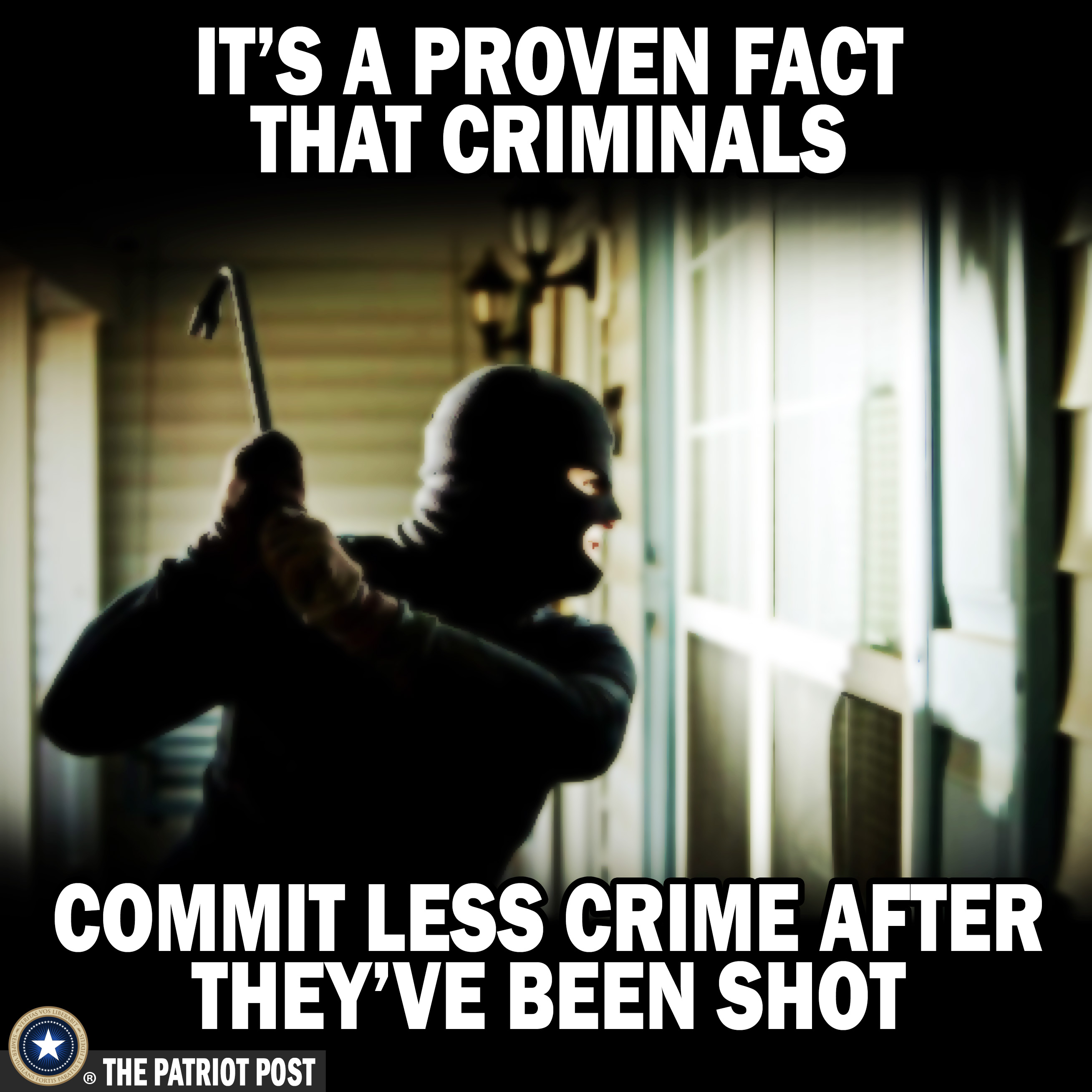 It'S A Proven Fact That Criminals Commit Less Crime After They'Ve Been Shot The Patriot Post