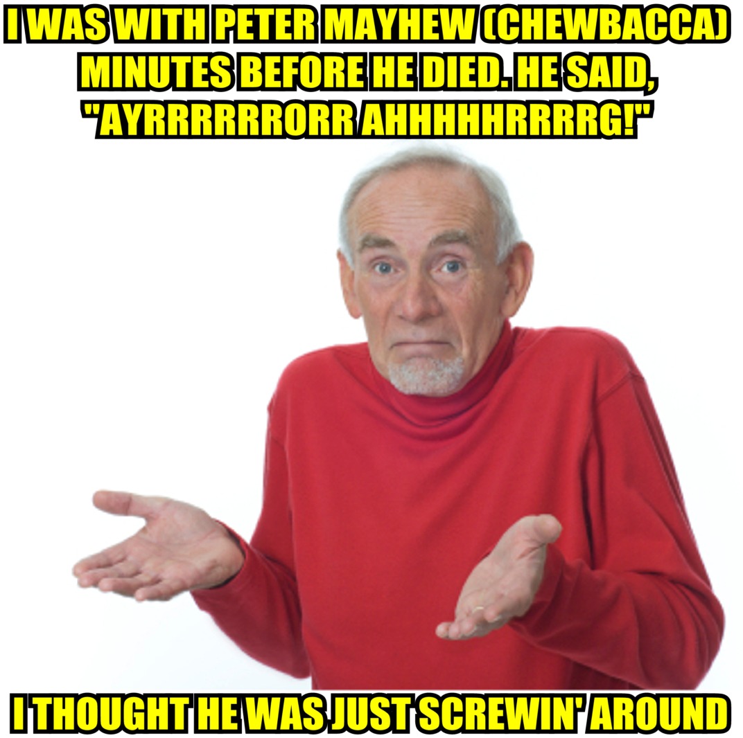 RIP Peter Mayhew