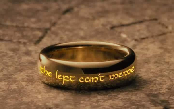 lord of the rings ring - the left Jert cant me Pieme