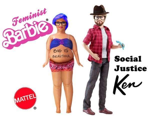 feminist barbie doll - Feminist Barbiejo Big Is Beautiful Social Justice Ken Mattel