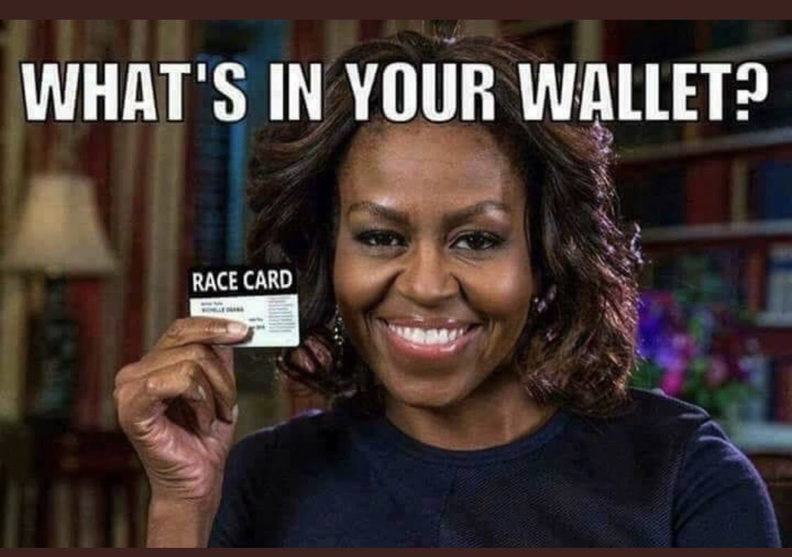 michelle obama age 8 - What'S In Your Wallet? Race Card