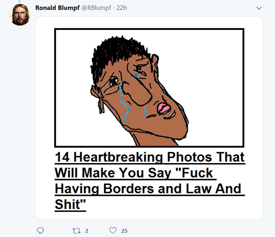 10 pictures that will make you say fuck laws and shit - Ronald Blumpf 22h 14 Heartbreaking Photos That Will Make You Say "Fuck Having Borders and Law And Shit" 22 2 25