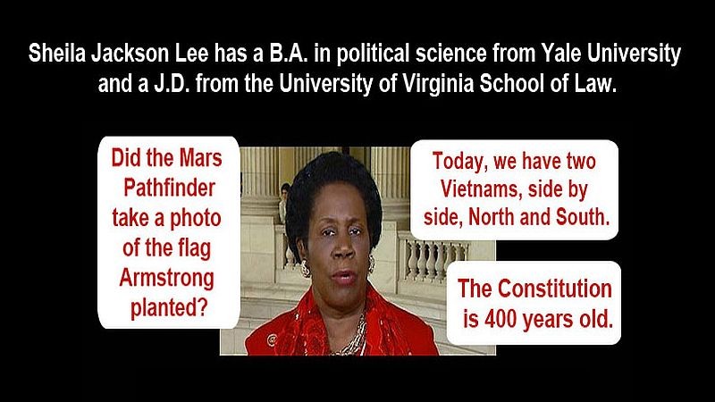 sheila jackson lee quotes - Sheila Jackson Lee has a B.A. in political science from Yale University and a J.D. from the University of Virginia School of Law. Today, we have two Vietnams, side by side, North and South. Did the Mars Pathfinder take a photo 